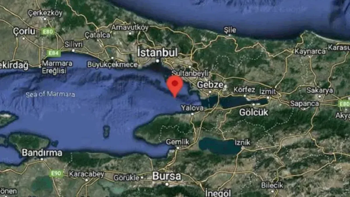 Sallandık! Marmara'da Deprem