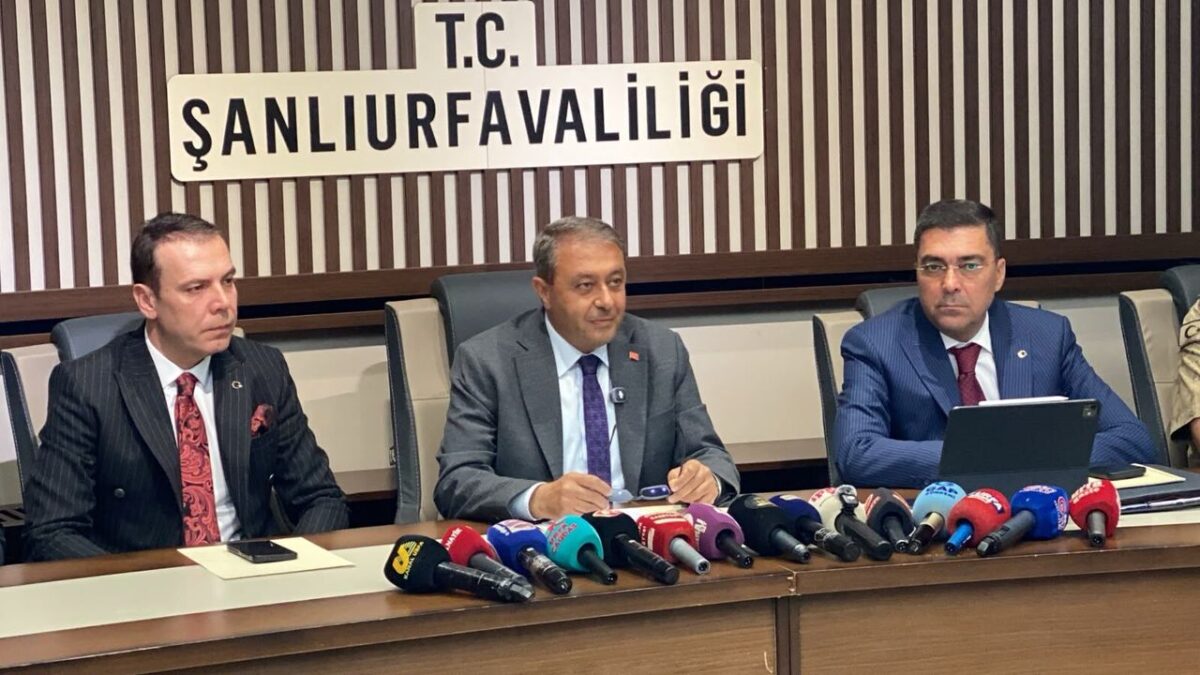 Şanlıurfa Valisi Hasan Şıldak, TEKNOFEST sonrası basın açıklaması düzenledi