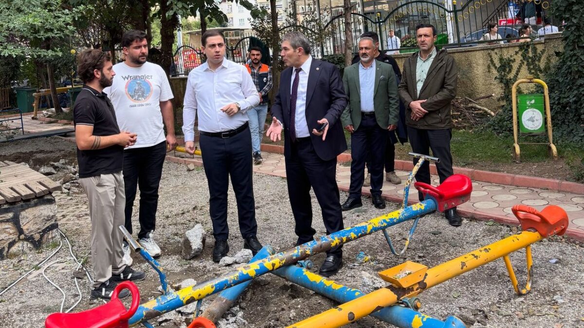Sason’da Aile ve Çocuk Parkı Yenileniyor
