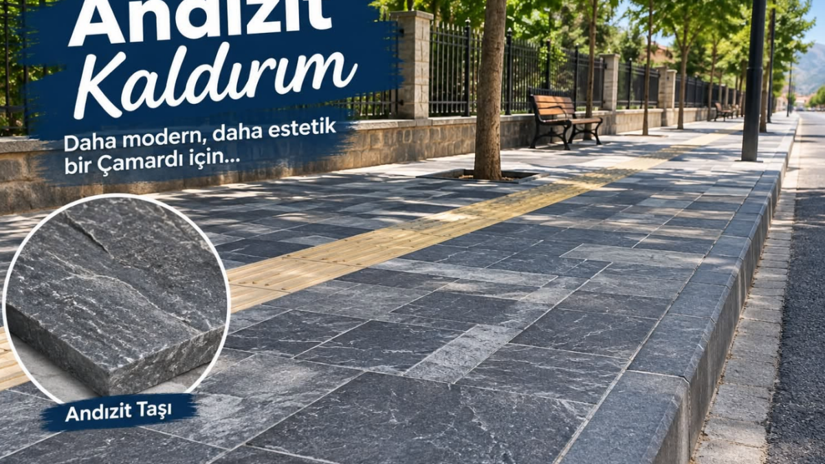 Çamardı'da kaldırım yenileme çalışması başlıyor