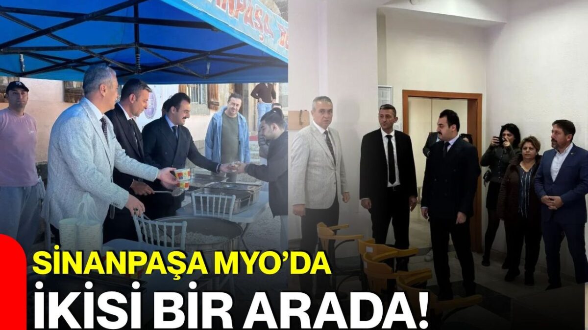 Sinanpaşa MYO’da ikisi bir arada!