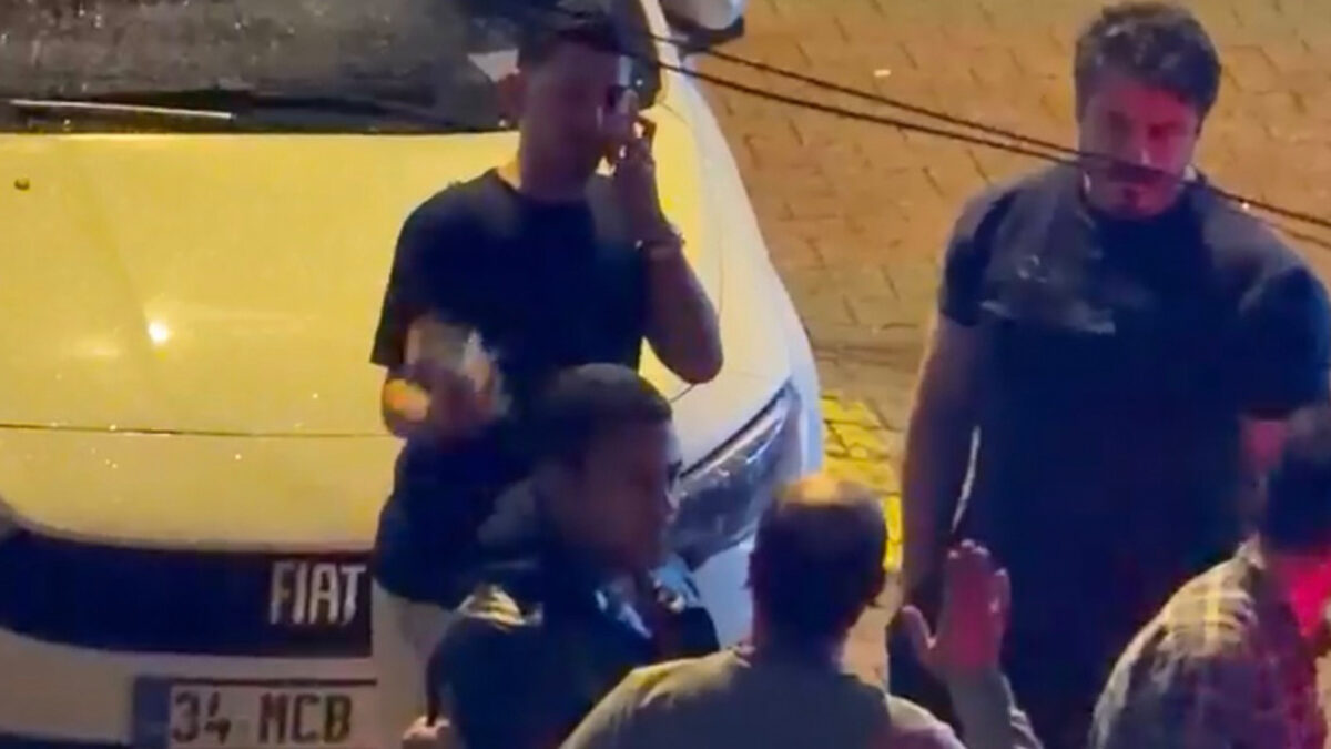 Sokakta kadını taciz eden şüpheliyi vatandaşlar yakaladı