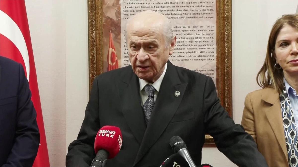 SON DAKİKA | MHP Lideri Bahçeli: Herkesi suçlamak yanlıştır