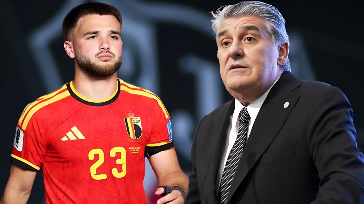 Beşiktaş yeniden düğmeye bastı! Hedef Nicolas Raskin