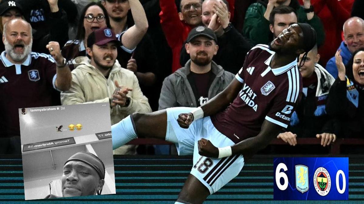 Tammy Abraham'dan 6-0 sonrası Fenerbahçe'ye olay gönderme