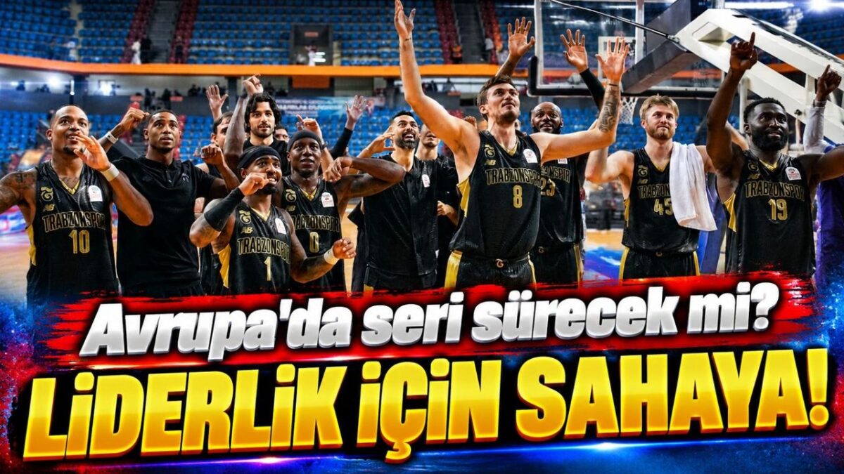 Trabzonspor Basketbol Avrupa'da Durdurulamıyor! Litvanya'da 3'te 3 Hesabı