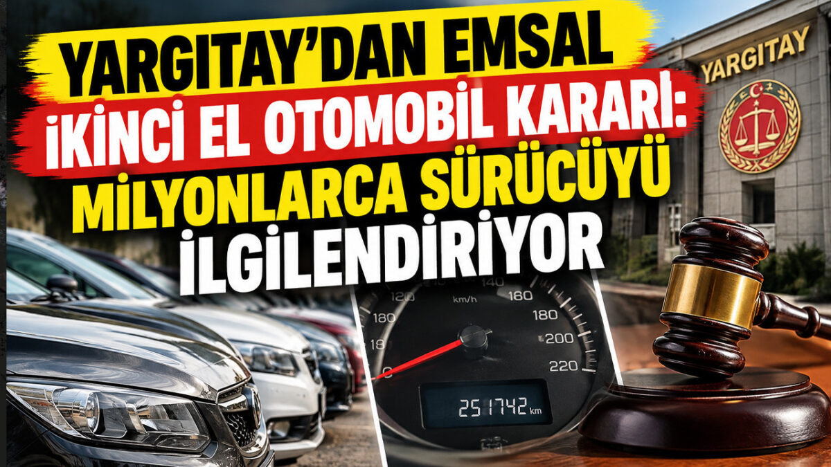 Yargıtay'dan emsal ikinci el otomobil kararı: Milyonlarca sürücüyü ilgilendiriyor